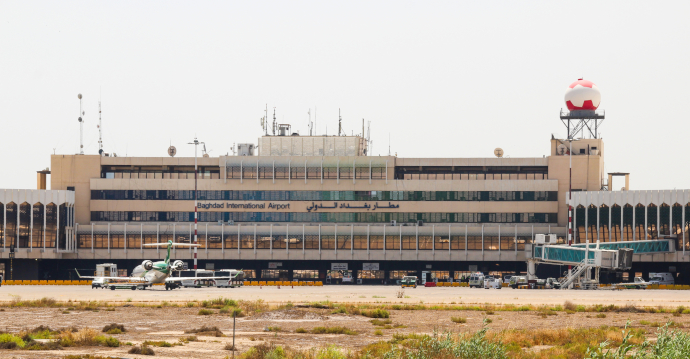 Baghdad International Airport is Iraq's largest international airport.
